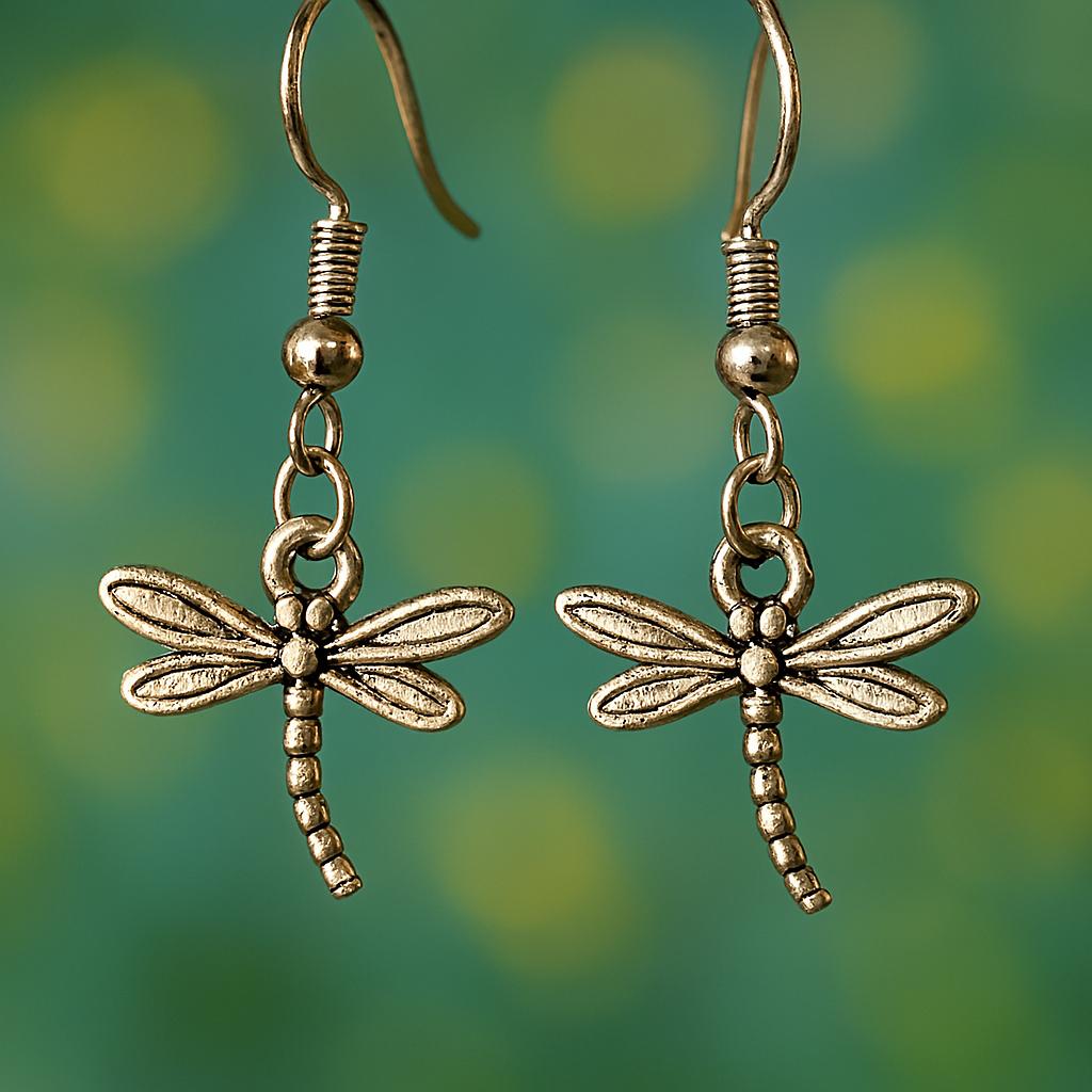 Charmed Silver Earrings – Whimsical Charm Dangles, Handmade Jewelry by BoutiqueByCheryl, Gift for Her