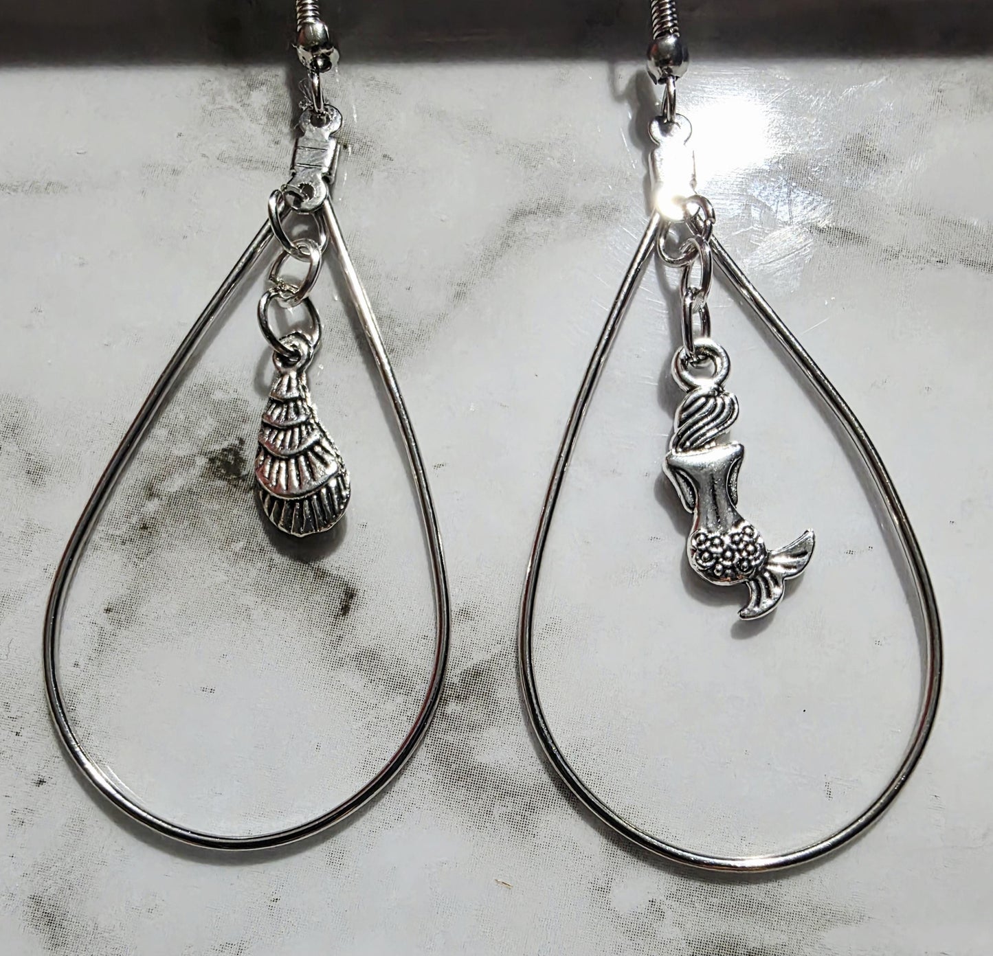 Elegant Sea Earrings – Sterling Silver Ocean-Inspired Jewelry, Beach Lover Gift for Her, BoutiqueByCheryl