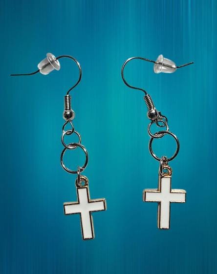Charmed Silver Earrings – Whimsical Charm Dangles, Handmade Jewelry by BoutiqueByCheryl, Gift for Her