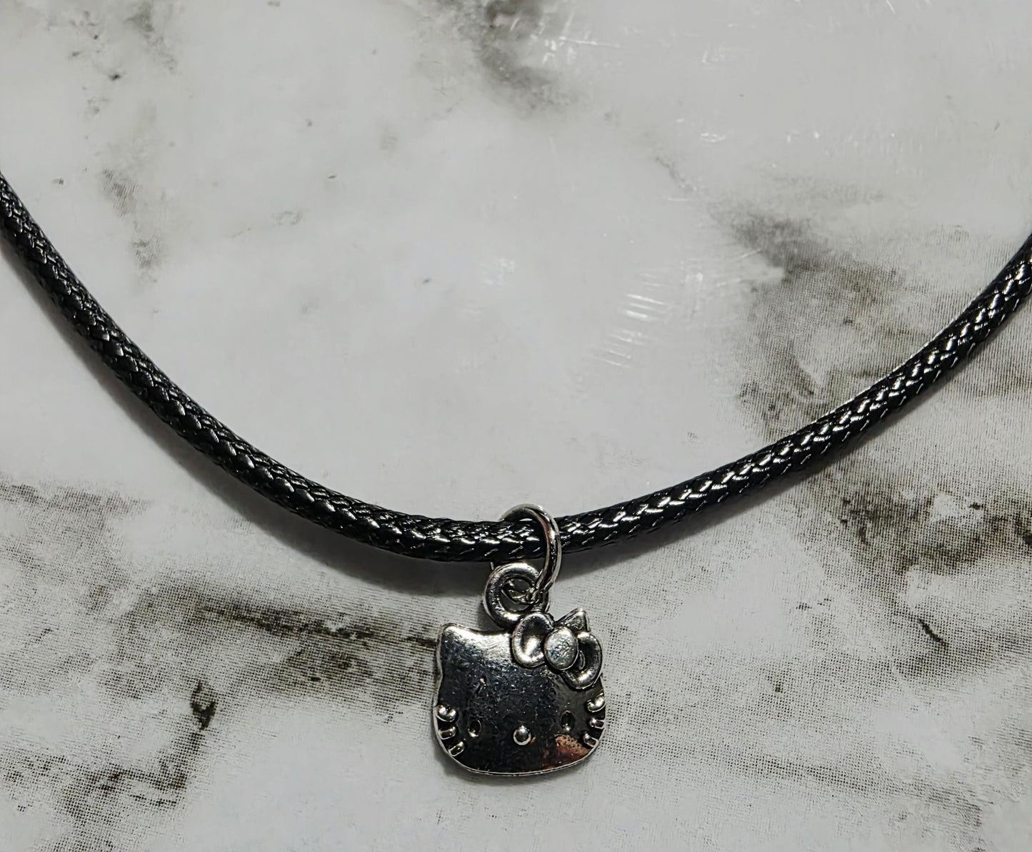 Charming Hello Kitty Necklace – Sterling Silver Pendant, Cute Character Jewelry, Boho Chic Gift for Her, BoutiqueByCheryl