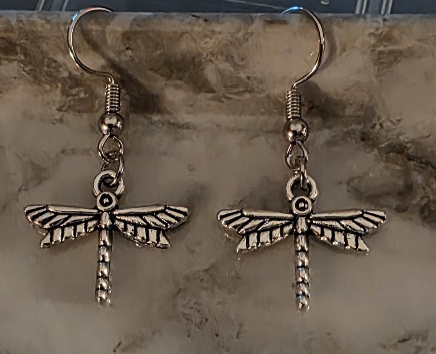Charmed Silver Earrings – Whimsical Charm Dangles, Handmade Jewelry by BoutiqueByCheryl, Gift for Her