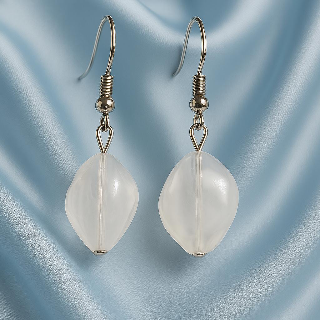 Glass Pendant Earrings – Handmade Dangle Jewelry, Artistic Boho Chic Gift for Her, BoutiqueByCheryl