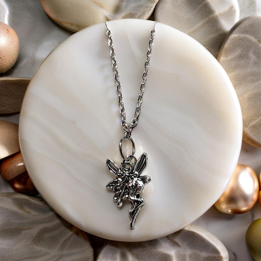 Charmed Necklace – Flower & Fairy Pendants, Whimsical Nature Jewelry, Gift for Her, BoutiqueByCheryl
