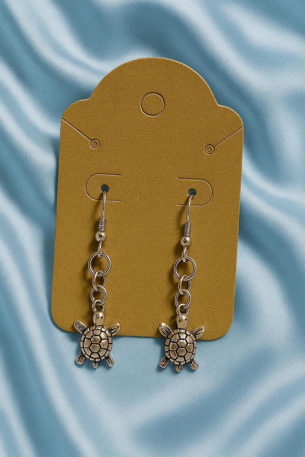 Silver Sea Animal Earrings – Handmade Ocean-Inspired Jewelry, Dolphin, Turtle, Starfish Charms, BoutiqueByCheryl Gift for Her