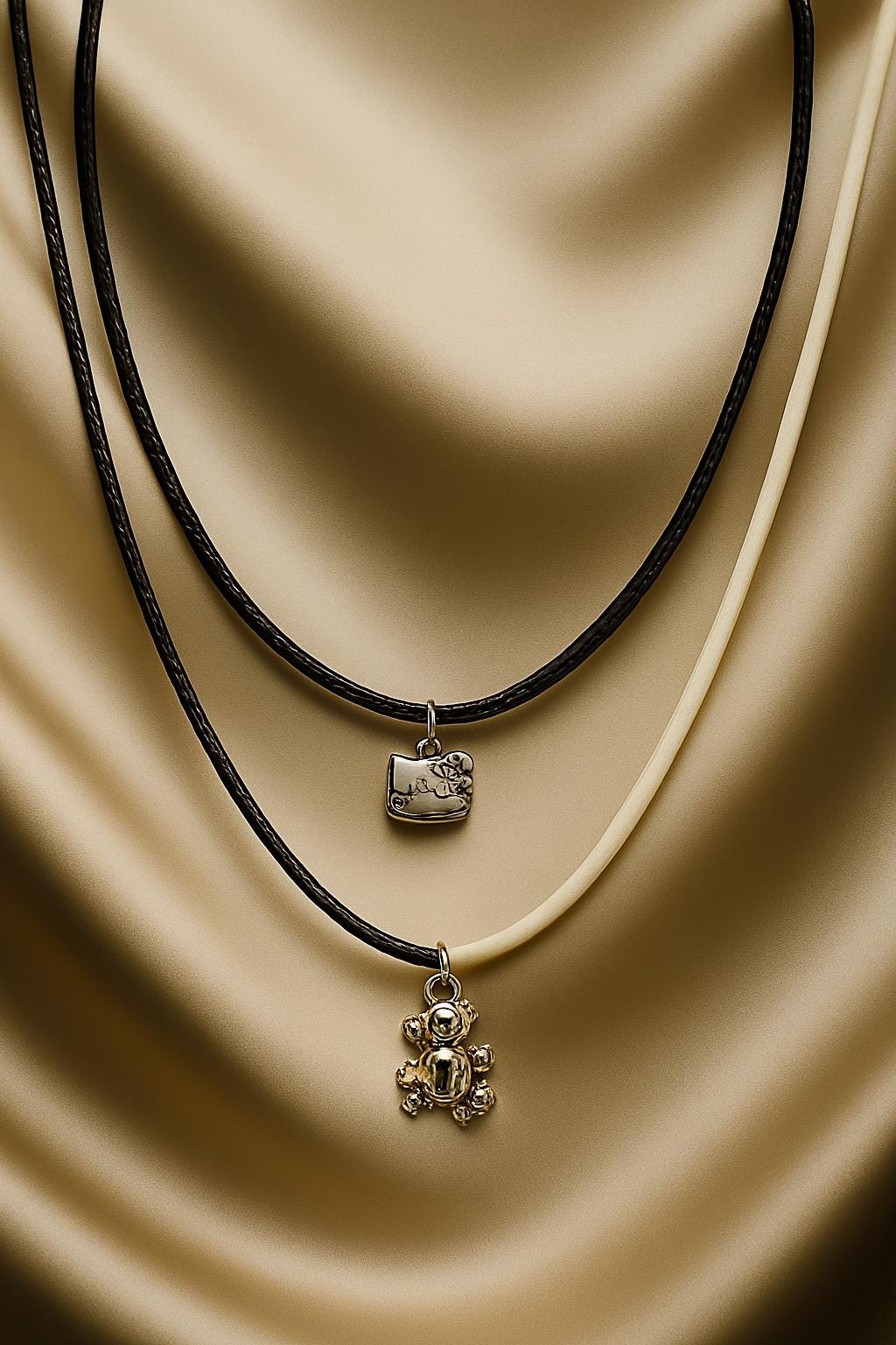 Charming Hello Kitty Necklace – Sterling Silver Pendant, Cute Character Jewelry, Boho Chic Gift for Her, BoutiqueByCheryl